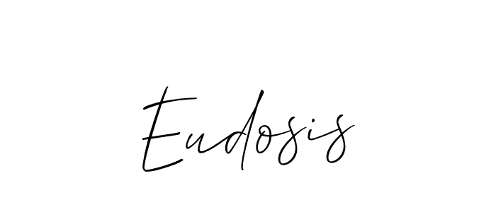 Best and Professional Signature Style for Eudosis. Allison_Script Best Signature Style Collection. Eudosis signature style 2 images and pictures png