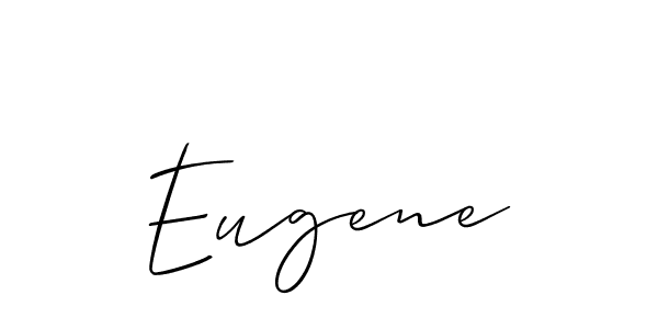 Once you've used our free online signature maker to create your best signature Allison_Script style, it's time to enjoy all of the benefits that Eugene name signing documents. Eugene signature style 2 images and pictures png