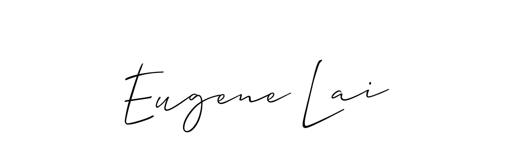Make a beautiful signature design for name Eugene Lai. Use this online signature maker to create a handwritten signature for free. Eugene Lai signature style 2 images and pictures png