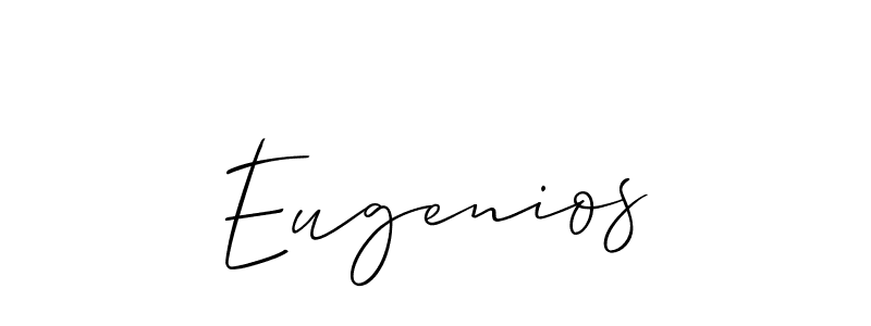 Make a short Eugenios signature style. Manage your documents anywhere anytime using Allison_Script. Create and add eSignatures, submit forms, share and send files easily. Eugenios signature style 2 images and pictures png