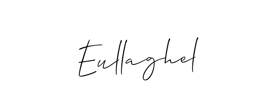 Also You can easily find your signature by using the search form. We will create Eullaghel name handwritten signature images for you free of cost using Allison_Script sign style. Eullaghel signature style 2 images and pictures png