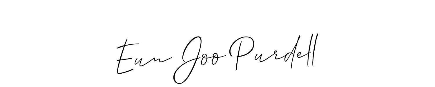 Once you've used our free online signature maker to create your best signature Allison_Script style, it's time to enjoy all of the benefits that Eun Joo Purdell name signing documents. Eun Joo Purdell signature style 2 images and pictures png