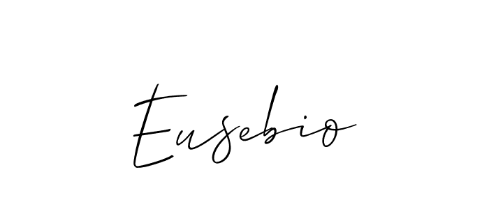 Make a beautiful signature design for name Eusebio. Use this online signature maker to create a handwritten signature for free. Eusebio signature style 2 images and pictures png