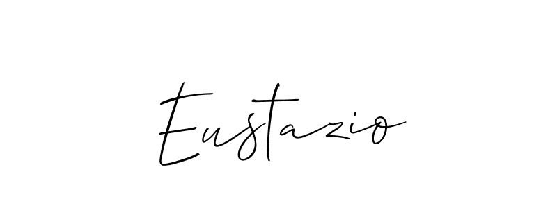 Make a short Eustazio signature style. Manage your documents anywhere anytime using Allison_Script. Create and add eSignatures, submit forms, share and send files easily. Eustazio signature style 2 images and pictures png