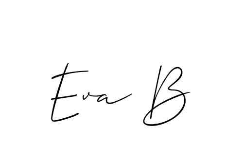 Once you've used our free online signature maker to create your best signature Allison_Script style, it's time to enjoy all of the benefits that Eva B name signing documents. Eva B signature style 2 images and pictures png