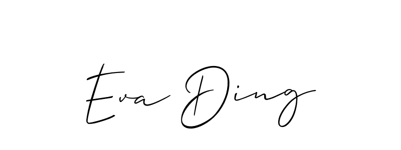 Here are the top 10 professional signature styles for the name Eva Ding. These are the best autograph styles you can use for your name. Eva Ding signature style 2 images and pictures png