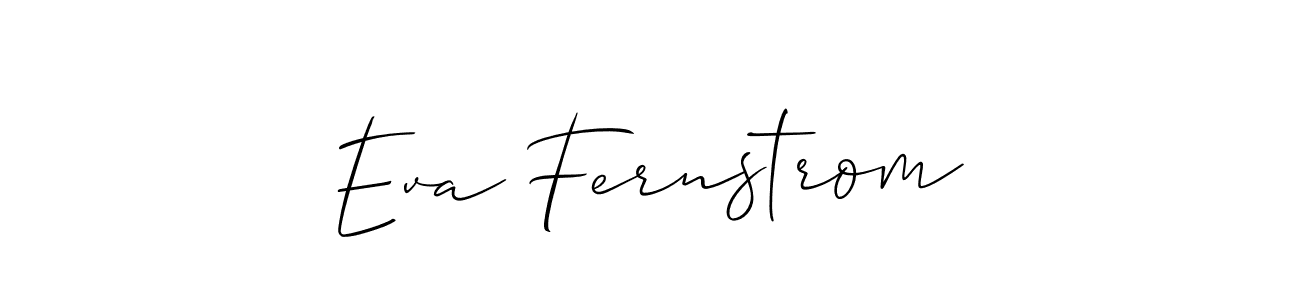 Best and Professional Signature Style for Eva Fernstrom. Allison_Script Best Signature Style Collection. Eva Fernstrom signature style 2 images and pictures png