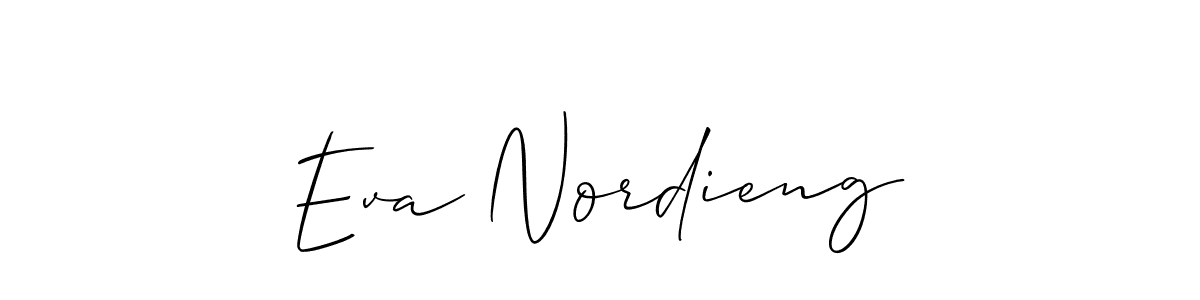 This is the best signature style for the Eva Nordieng name. Also you like these signature font (Allison_Script). Mix name signature. Eva Nordieng signature style 2 images and pictures png