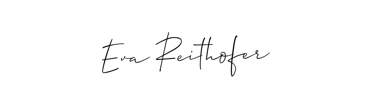 Design your own signature with our free online signature maker. With this signature software, you can create a handwritten (Allison_Script) signature for name Eva Reithofer. Eva Reithofer signature style 2 images and pictures png