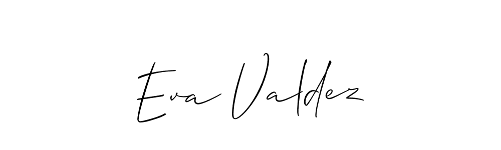 Once you've used our free online signature maker to create your best signature Allison_Script style, it's time to enjoy all of the benefits that Eva Valdez name signing documents. Eva Valdez signature style 2 images and pictures png