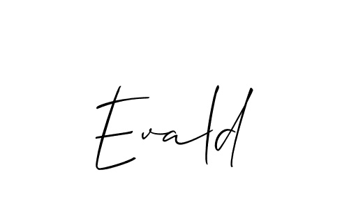 Allison_Script is a professional signature style that is perfect for those who want to add a touch of class to their signature. It is also a great choice for those who want to make their signature more unique. Get Evald name to fancy signature for free. Evald signature style 2 images and pictures png