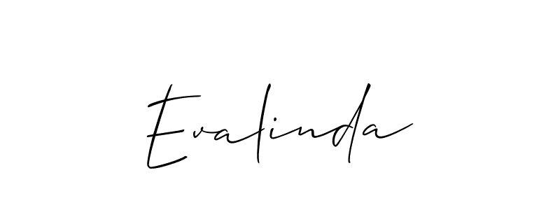 Make a short Evalinda signature style. Manage your documents anywhere anytime using Allison_Script. Create and add eSignatures, submit forms, share and send files easily. Evalinda signature style 2 images and pictures png