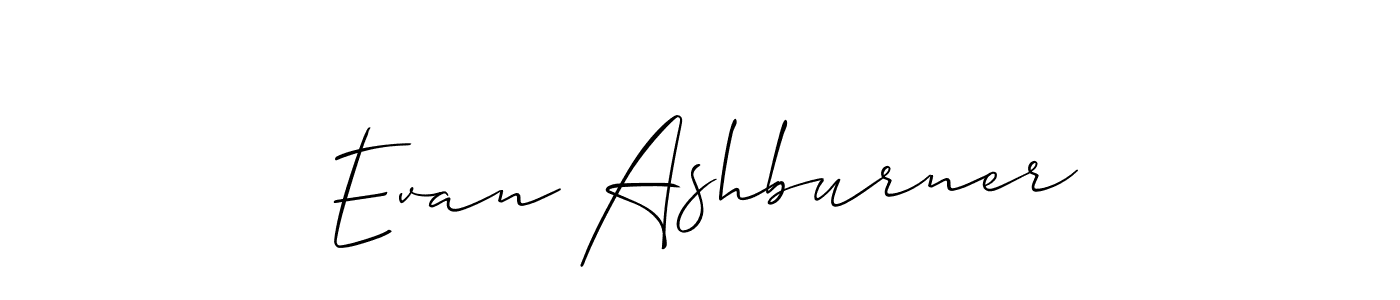 Make a beautiful signature design for name Evan Ashburner. Use this online signature maker to create a handwritten signature for free. Evan Ashburner signature style 2 images and pictures png