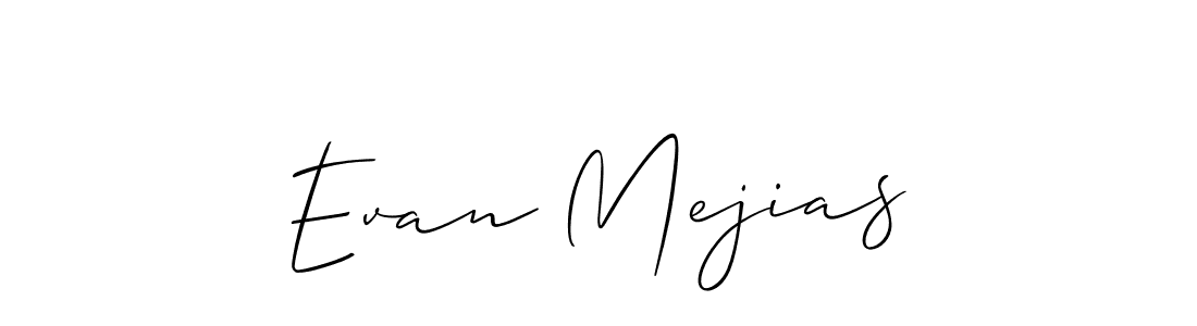 This is the best signature style for the Evan Mejias name. Also you like these signature font (Allison_Script). Mix name signature. Evan Mejias signature style 2 images and pictures png
