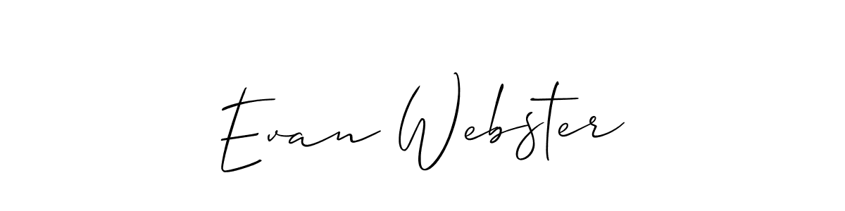 See photos of Evan Webster official signature by Spectra . Check more albums & portfolios. Read reviews & check more about Allison_Script font. Evan Webster signature style 2 images and pictures png