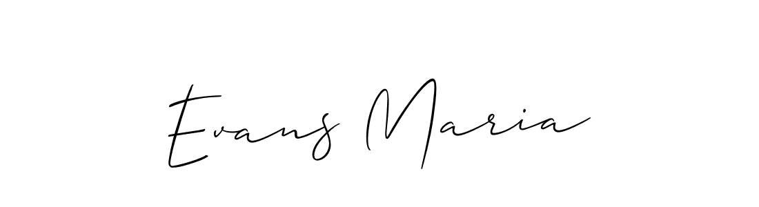 Best and Professional Signature Style for Evans Maria. Allison_Script Best Signature Style Collection. Evans Maria signature style 2 images and pictures png