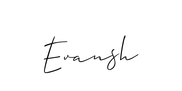 This is the best signature style for the Evansh name. Also you like these signature font (Allison_Script). Mix name signature. Evansh signature style 2 images and pictures png