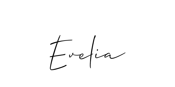 Make a beautiful signature design for name Evelia. Use this online signature maker to create a handwritten signature for free. Evelia signature style 2 images and pictures png