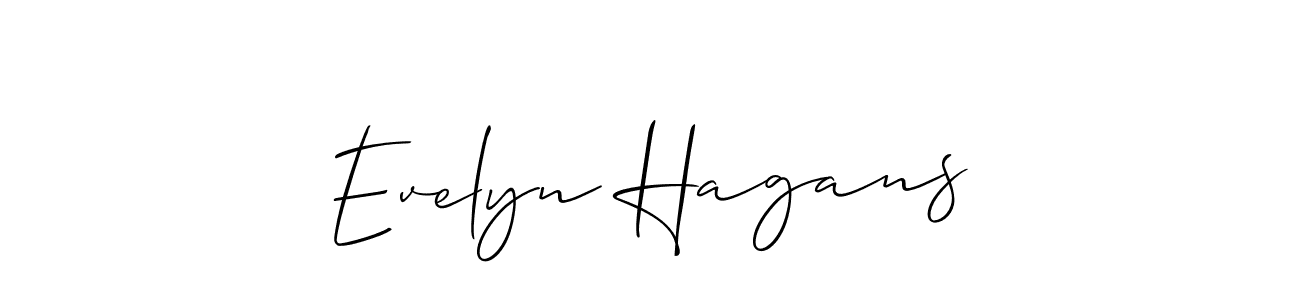 Make a short Evelyn Hagans signature style. Manage your documents anywhere anytime using Allison_Script. Create and add eSignatures, submit forms, share and send files easily. Evelyn Hagans signature style 2 images and pictures png