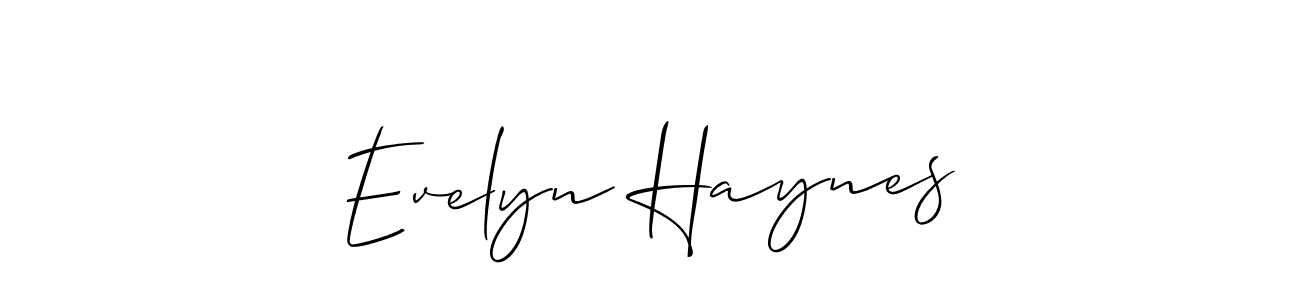 This is the best signature style for the Evelyn Haynes name. Also you like these signature font (Allison_Script). Mix name signature. Evelyn Haynes signature style 2 images and pictures png