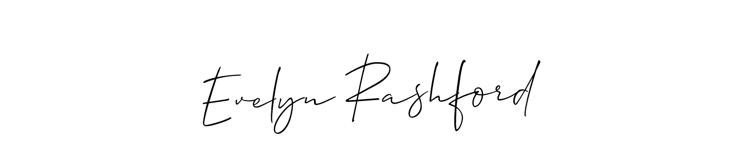 Also we have Evelyn Rashford name is the best signature style. Create professional handwritten signature collection using Allison_Script autograph style. Evelyn Rashford signature style 2 images and pictures png