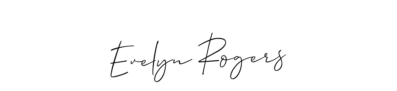 Evelyn Rogers stylish signature style. Best Handwritten Sign (Allison_Script) for my name. Handwritten Signature Collection Ideas for my name Evelyn Rogers. Evelyn Rogers signature style 2 images and pictures png