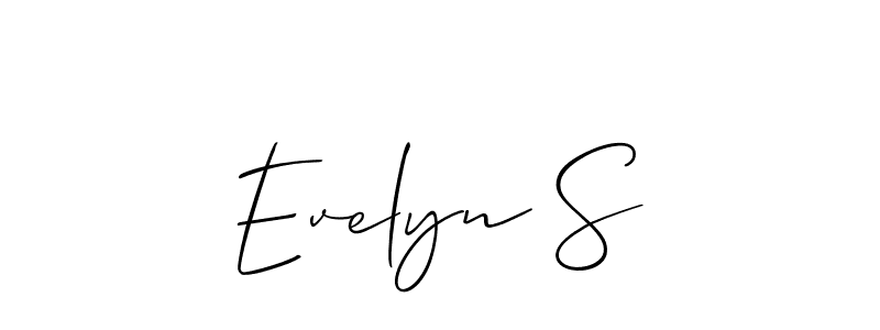Make a short Evelyn S signature style. Manage your documents anywhere anytime using Allison_Script. Create and add eSignatures, submit forms, share and send files easily. Evelyn S signature style 2 images and pictures png