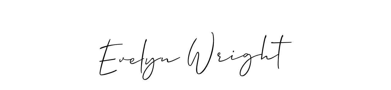 Also we have Evelyn Wright name is the best signature style. Create professional handwritten signature collection using Allison_Script autograph style. Evelyn Wright signature style 2 images and pictures png