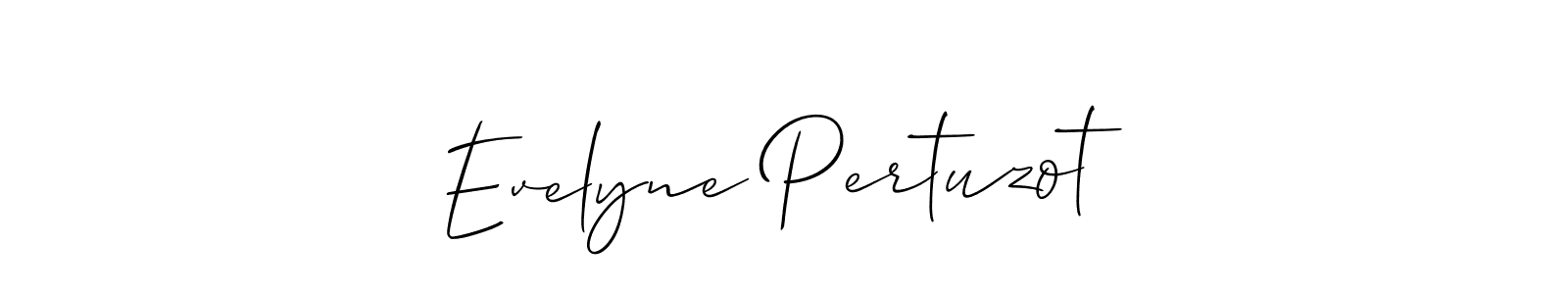 Make a beautiful signature design for name Evelyne Pertuzot. Use this online signature maker to create a handwritten signature for free. Evelyne Pertuzot signature style 2 images and pictures png