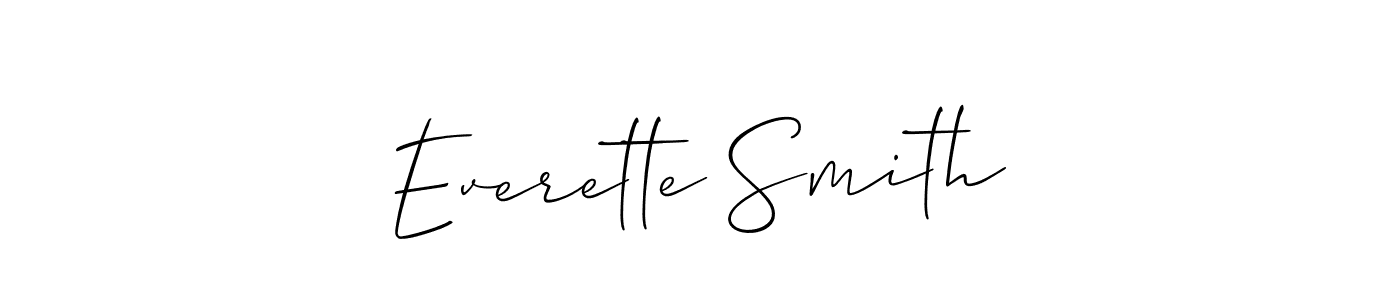 Once you've used our free online signature maker to create your best signature Allison_Script style, it's time to enjoy all of the benefits that Everette Smith name signing documents. Everette Smith signature style 2 images and pictures png