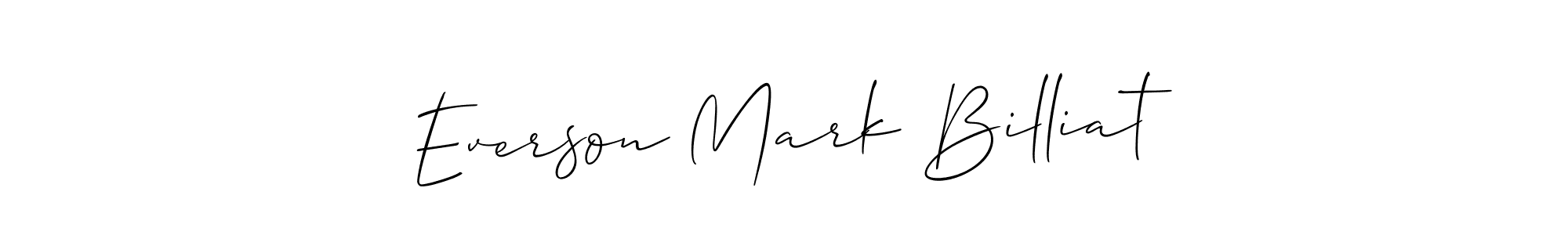 Best and Professional Signature Style for Everson Mark Billiat. Allison_Script Best Signature Style Collection. Everson Mark Billiat signature style 2 images and pictures png