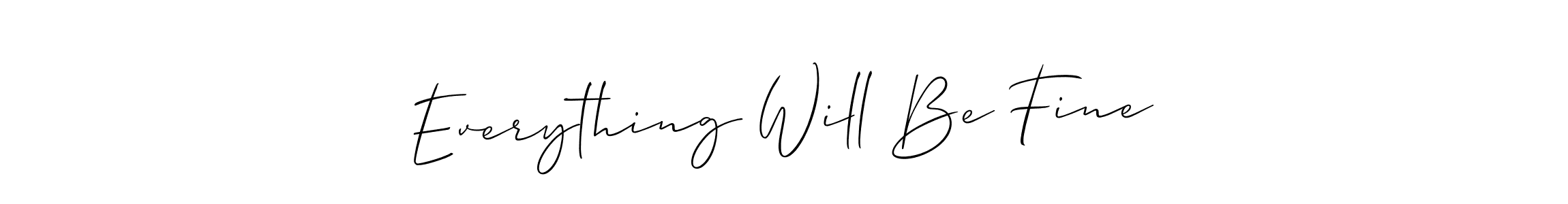 Check out images of Autograph of Everything Will Be Fine name. Actor Everything Will Be Fine Signature Style. Allison_Script is a professional sign style online. Everything Will Be Fine signature style 2 images and pictures png