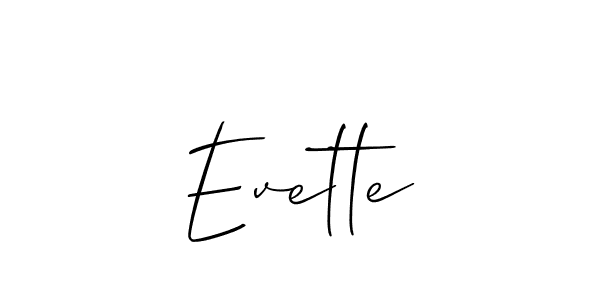 This is the best signature style for the Evette name. Also you like these signature font (Allison_Script). Mix name signature. Evette signature style 2 images and pictures png