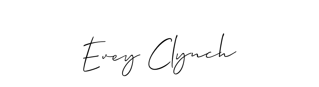 Similarly Allison_Script is the best handwritten signature design. Signature creator online .You can use it as an online autograph creator for name Evey Clynch. Evey Clynch signature style 2 images and pictures png