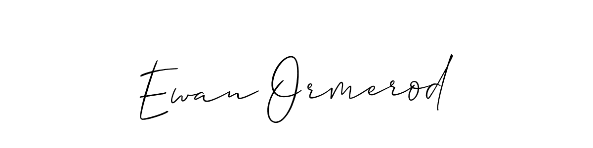 You should practise on your own different ways (Allison_Script) to write your name (Ewan Ormerod) in signature. don't let someone else do it for you. Ewan Ormerod signature style 2 images and pictures png