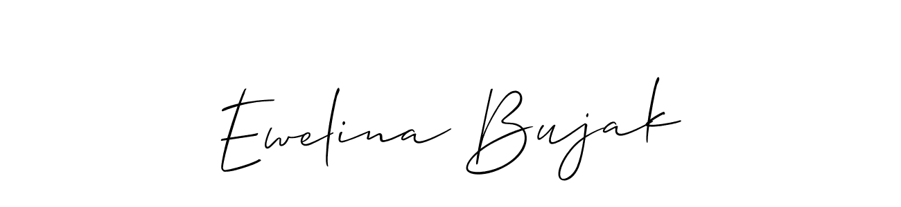 Make a beautiful signature design for name Ewelina Bujak. Use this online signature maker to create a handwritten signature for free. Ewelina Bujak signature style 2 images and pictures png