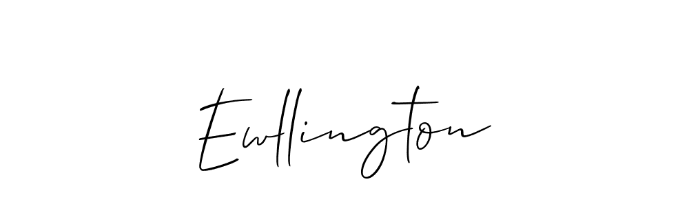 Also we have Ewllington name is the best signature style. Create professional handwritten signature collection using Allison_Script autograph style. Ewllington signature style 2 images and pictures png