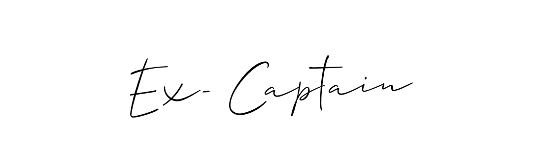 You can use this online signature creator to create a handwritten signature for the name Ex- Captain. This is the best online autograph maker. Ex- Captain signature style 2 images and pictures png
