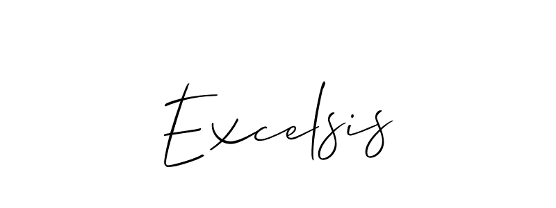 Make a short Excelsis signature style. Manage your documents anywhere anytime using Allison_Script. Create and add eSignatures, submit forms, share and send files easily. Excelsis signature style 2 images and pictures png