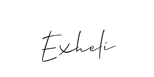 You can use this online signature creator to create a handwritten signature for the name Exheli. This is the best online autograph maker. Exheli signature style 2 images and pictures png