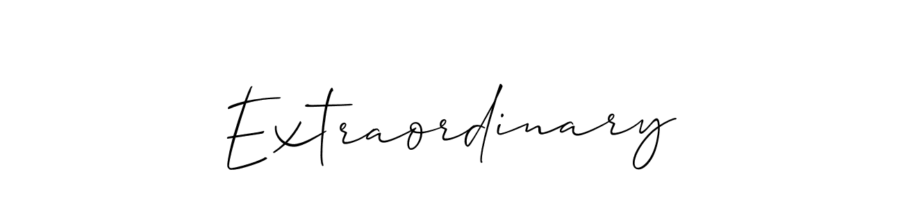 Similarly Allison_Script is the best handwritten signature design. Signature creator online .You can use it as an online autograph creator for name Extraordinary. Extraordinary signature style 2 images and pictures png