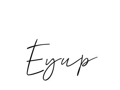 Make a beautiful signature design for name Eyup. Use this online signature maker to create a handwritten signature for free. Eyup signature style 2 images and pictures png
