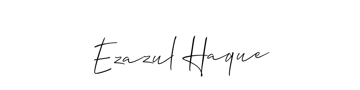 Make a short Ezazul Haque signature style. Manage your documents anywhere anytime using Allison_Script. Create and add eSignatures, submit forms, share and send files easily. Ezazul Haque signature style 2 images and pictures png