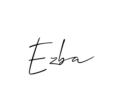 Once you've used our free online signature maker to create your best signature Allison_Script style, it's time to enjoy all of the benefits that Ezba name signing documents. Ezba signature style 2 images and pictures png