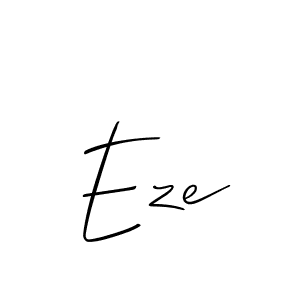 Eze stylish signature style. Best Handwritten Sign (Allison_Script) for my name. Handwritten Signature Collection Ideas for my name Eze. Eze signature style 2 images and pictures png