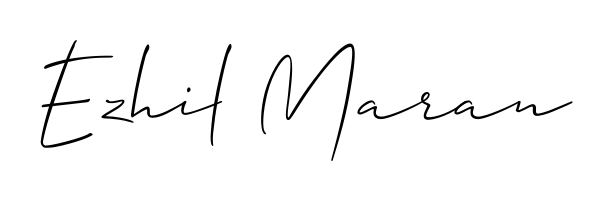An effortless, minimalist signature concept for Ezhil Maran using Allison_Script design. Clean lines that look great on any document. Ezhil Maran signature style 2 images and pictures png