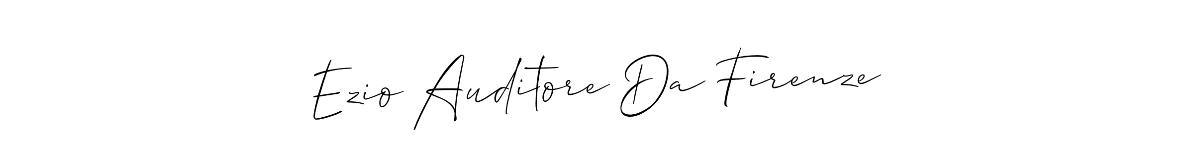 Once you've used our free online signature maker to create your best signature Allison_Script style, it's time to enjoy all of the benefits that Ezio Auditore Da Firenze name signing documents. Ezio Auditore Da Firenze signature style 2 images and pictures png