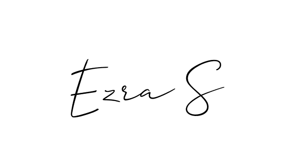 Also You can easily find your signature by using the search form. We will create Ezra S name handwritten signature images for you free of cost using Allison_Script sign style. Ezra S signature style 2 images and pictures png