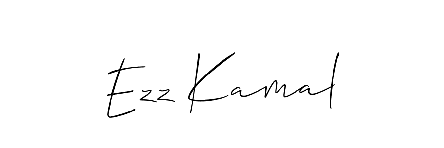 How to Draw Ezz Kamal signature style? Allison_Script is a latest design signature styles for name Ezz Kamal. Ezz Kamal signature style 2 images and pictures png