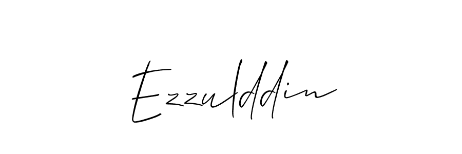 The best way (Allison_Script) to make a short signature is to pick only two or three words in your name. The name Ezzulddin include a total of six letters. For converting this name. Ezzulddin signature style 2 images and pictures png